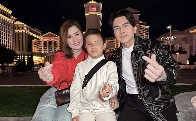 Đan Trường và Thủy Tiên cùng nhau nuôi dưỡng con trai sau khi ly hôn.