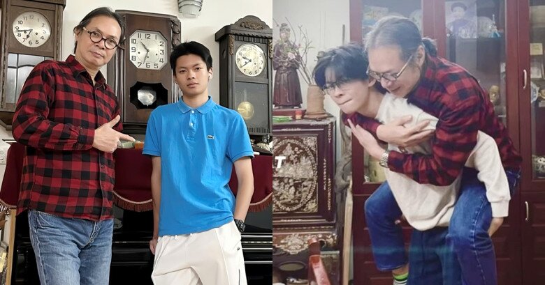 Trần Tú nhận được sự chú ý bởi ngoại hình là bản sao của bố.