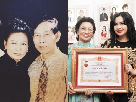 NSƯT từng là hoa khôi chọn cưới bạn học lớn hơn 11 tuổi, sinh con gái là NSND Thanh Lam tính "nóng" hệt bố