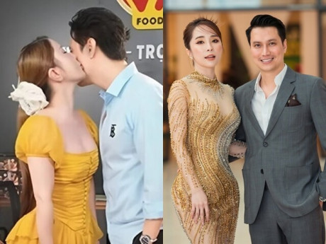 "Cá sấu chúa" Quỳnh Nga bất ngờ công khai thơm má Việt Anh