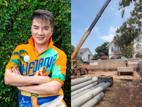 Đàm Vĩnh Hưng "tậu" đất xây biệt thự sau vài tháng mở quán cà phê