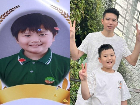 Anh tài Vbiz cho con trai học song song 2 trường: Nhóc tì 9 tuổi có tên trong bảng vinh danh, đoạt giải Vàng quốc gia
