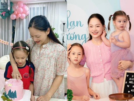 Lan Phương tổ chức sinh nhật giản dị cho con gái lớn