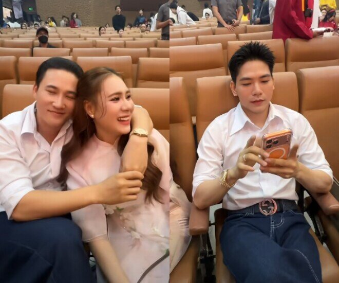 Bộ 3 thân thiết thường quay clip tiểu phẩm cùng nhau.