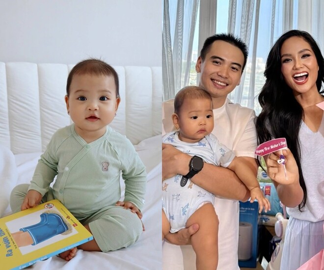 HHen Niê đưa con gái cùng đi trong chuyến công tác ở Thái Lan.