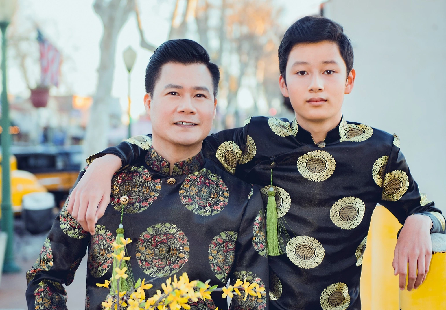 Bảo Nam càng lớn càng giống bố Quang Dũng.