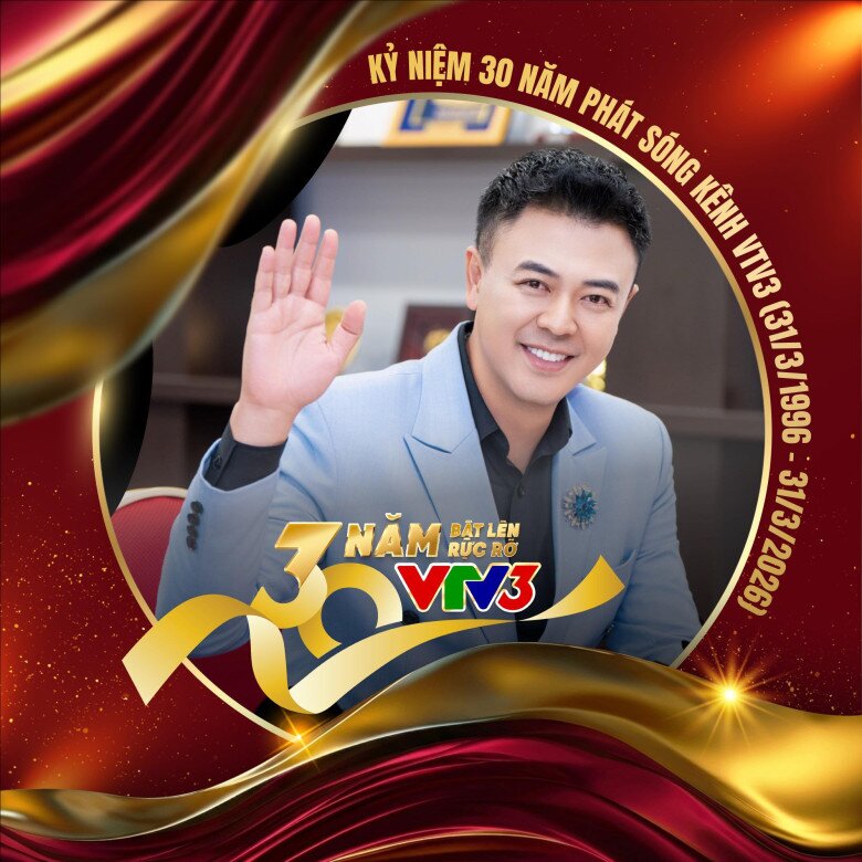 Nam MC kỷ niệm 30 năm phát sóng của VTV3.