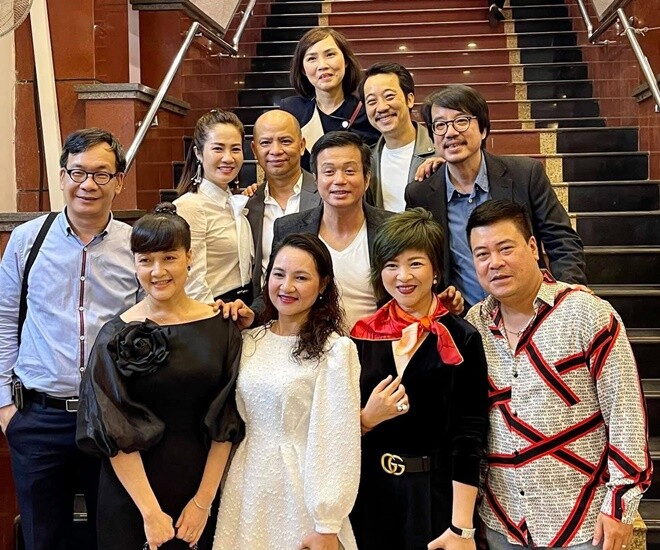 Hội nghệ sĩ gạo cội, quen mặt với khán giả là bạn học với nhau.