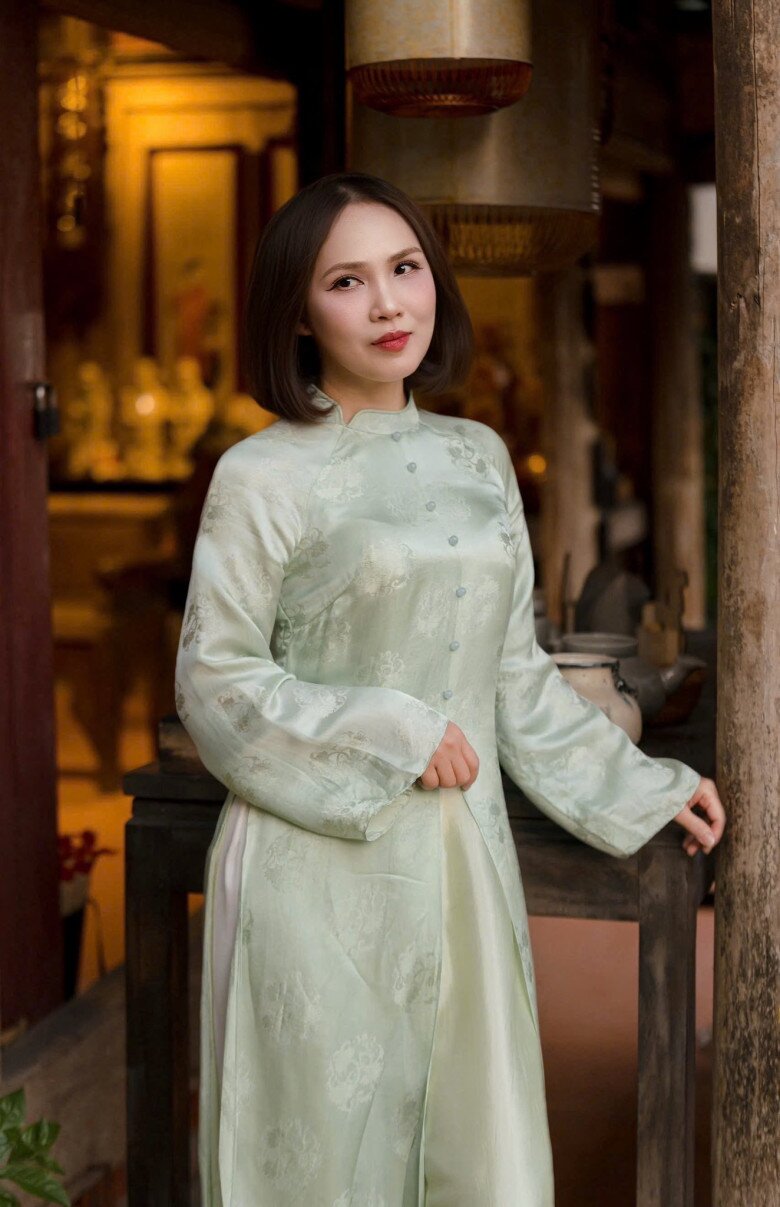 Diễn viên Anh Thơ cũng là gương mặt quen thuộc trên sóng truyền hình.