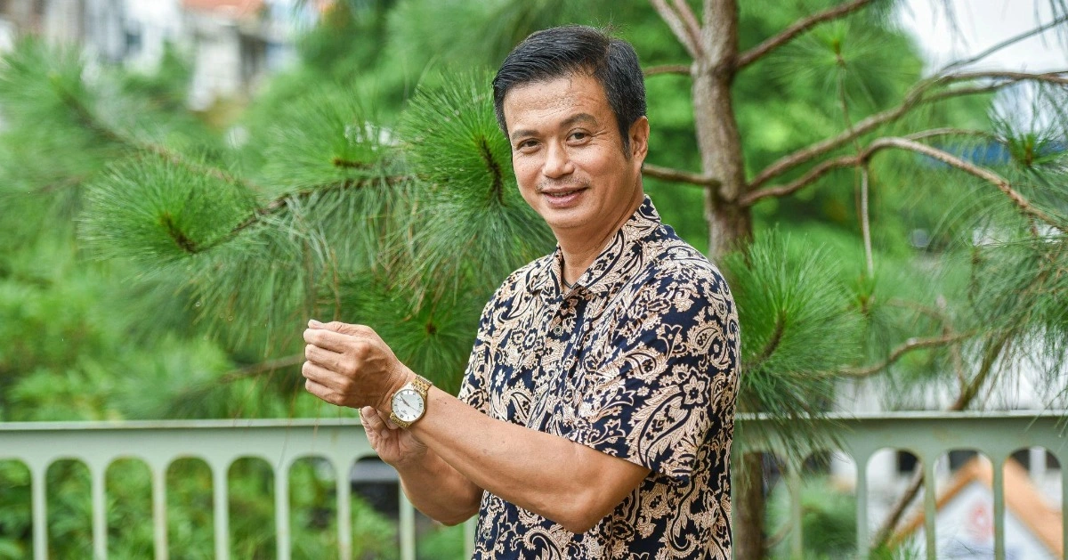 Diễn viên Bá Anh đang công tác tại Nhà hát Tuổi trẻ.