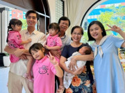 Giải trí - Vân Trang lần đầu đưa cặp sinh đôi về nhà ngoại sau 4 năm, ông bà vui ra mặt, hớn hở đón 2 bé vào nhà