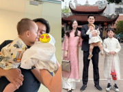 Giải trí - Ly Kute sinh con thứ 3, nhóc tì Sony kháu khỉnh được khen giống hệt anh trai