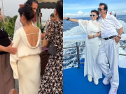 Giải trí - Sao Việt 24h: Mẹ Hồ Ngọc Hà diện váy khoe trọn lưng trần bên chồng lai Pháp, tuổi U70 vẫn săn chắc đáng ngưỡng mộ