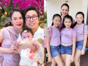 Giải trí - Con gái Hoa hậu Phương Lê xin phép bố ruột về ở với mẹ vì quá thương em, bé Thụy Yên được cả nhà cưng chiều