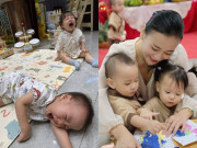 Giải trí - Sao Việt 24h: Phương Oanh "than trời" vì cặp sinh đôi bước vào tuổi khủng hoảng, mẹ vừa "thủng lỗ tai" vừa không nhịn được cười