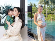 Giải trí - Sao Việt 24h: Hoa hậu Đặng Thu Thảo khoe gái út lũn chũn ra biển; Sara Lưu bầu đôi lần 2 tự tin diện bikini
