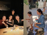 Giải trí - Sao Việt 24h: Subeo điển trai khi đi ăn cùng mẹ; Con gái lai Tây của Lan Phương phơi nắng má đỏ hây hây