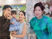 Giải trí - NSND Hồng Vân được con gái Kha Ly gọi là "Nội", nhóc tì gần 2 tuổi đã bập bẹ gửi lời chúc sinh nhật bà
