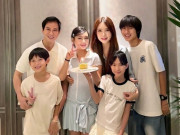 Giải trí - Lý Hải - Minh Hà mừng ngày vui của ái nữ xinh như hoa hậu, gia đình 6 người được nhận xét là: "Tiết kiệm Face ID"