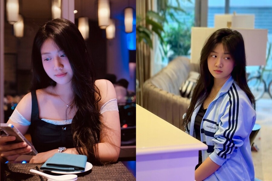 Phương Linh ngày càng xinh đẹp như nàng thơ.