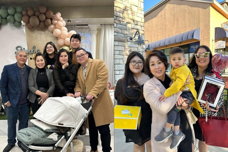 Gia đình của nghệ sĩ Hồng Vân có mối quan hệ gắn bó.
