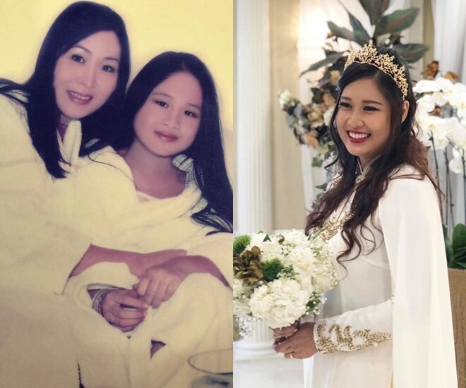 Con gái lớn của Hồng Vân đã kết hôn ở Mỹ.