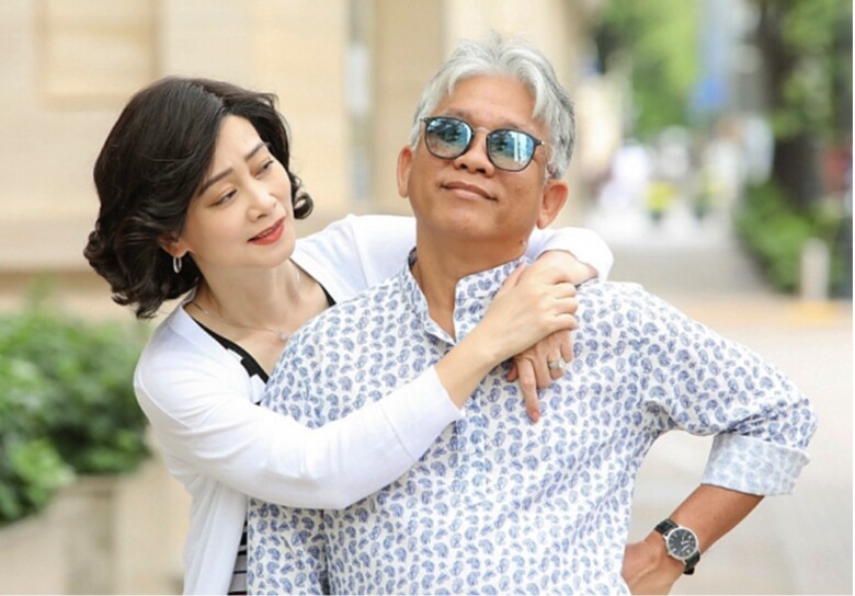 Cô có cuộc sống viên mãn bên chồng là cựu công an.