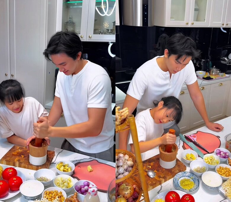 Con gái Diệp Lâm Anh thân thiết với Phạm Kiên.