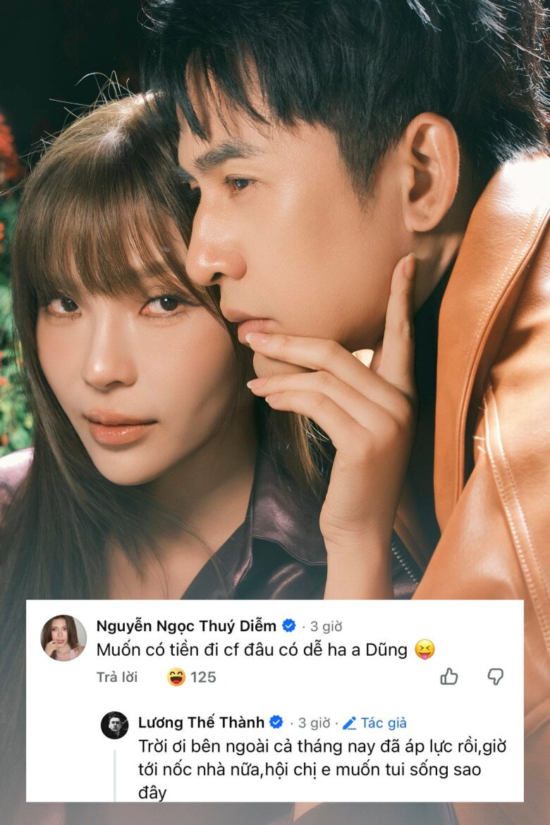 Màn đối đáp của cặp đôi khiến dân tình thích thú. 