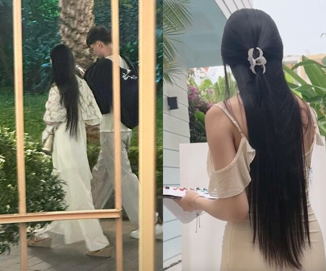 Xuất hiện hình ảnh được cho là con gái MC Quyền Linh đi cùng bạn trai thiếu gia.