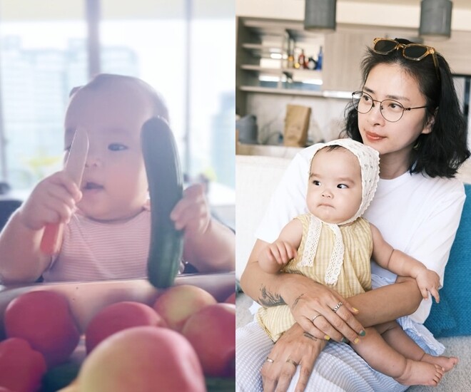 Con gái Ngô Thanh Vân từ nhỏ đã bộc lộ niềm yêu thích nấu nướng.