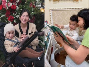Con trai Mai Ngọc 1 tuổi đã có bảng báo cáo kết quả học tập, được cô giáo đến tận nhà ở Bắc Ninh để kèm cặp