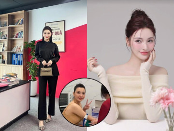 Chị sếp trẻ xinh trên phim VTV 25 tuổi được doanh nhân cầu hôn ở Thụy Sĩ, bụng bầu nhan sắc vẫn nổi bật ở phòng khám...