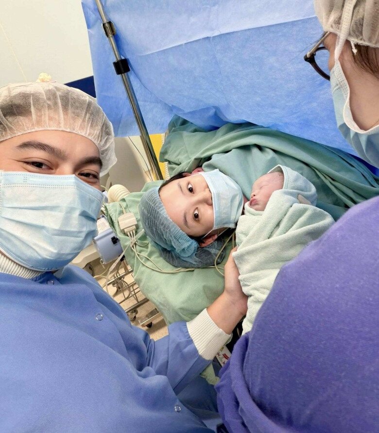 Mỹ nhân Nhật ký Vàng Anh sinh con thứ 3 vào tháng 4 vừa qua.