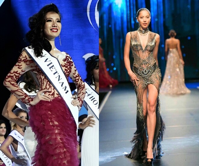 Chung Thục Quyên cao 1m72 từng là người mẫu nổi tiếng, giờ đã rời showbiz kinh doanh và làm mẹ.
