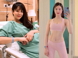 Mỹ nhân Việt đi đẻ được ekip bác sĩ khen là "sản phụ đẹp nhất từng gặp", 5 tháng sau tiếp tục có bầu lần 2, giờ vẫn đẹp nõn nà