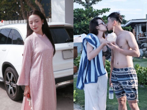 Cô giáo mầm non hot girl sinh 2 con với cầu thủ ĐTVN, đẻ xong "đốt mắt" với bikini, được chồng thưởng cung điện 500m2