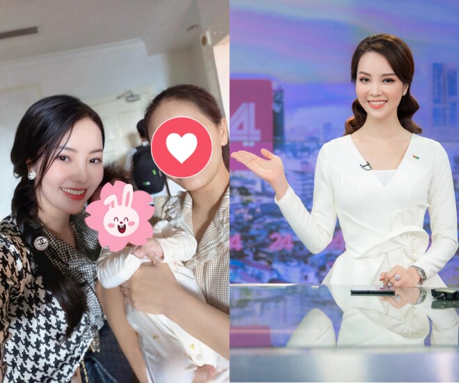 BTV Thụy Vân sinh con thứ hai ở tuổi gần 40 sau 13 năm đón con đầu lòng.