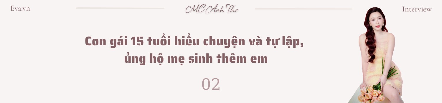 MC Anh Thơ trữ trứng làm IVF ở tuổi ngoài 40, xúc động vì một câu nói của ái nữ 15 tuổi khi mẹ muốn sinh thêm em - 4