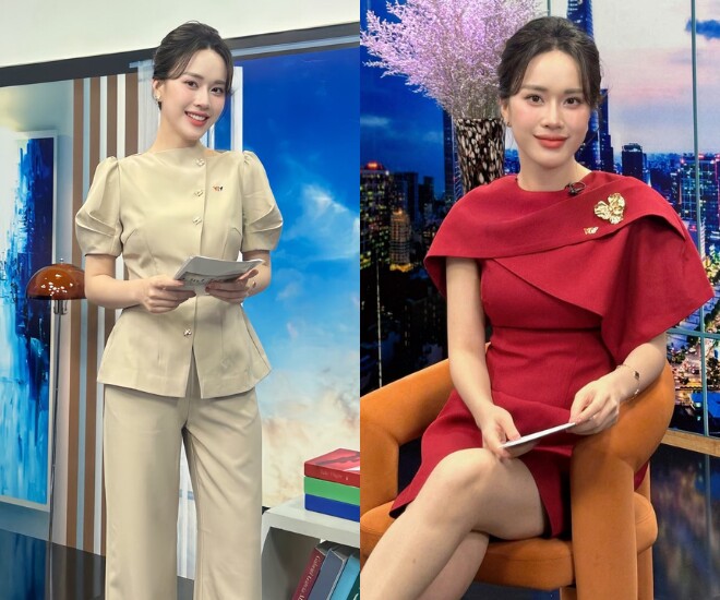 MC Ngô Mai Phương xinh đẹp lên sóng VTV, ít ai ngờ đã sinh 2 con.