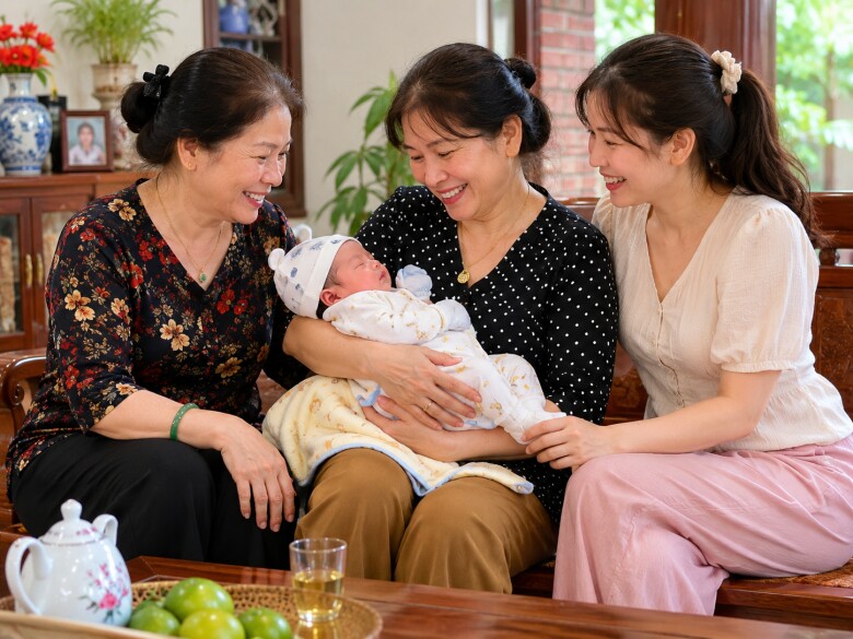 Đùng một cái nhà tôi chuẩn bị đón tới 3 thiên thần nhỏ - Ảnh minh hoạ.