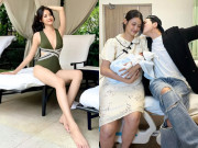 Bà bầu - Mỹ nhân Việt mắc đa nang buồng trứng, không ngờ "cấn bầu" với bạn trai kém tuổi, cưới xong dáng đẹp nuột nà