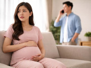 Bà bầu - Bầu sắp sinh thấy chồng liên tục liên lạc với người phụ nữ lạ, hỏi ra anh mới ấp úng thừa nhận khiến tôi cay mắt