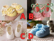 Trắc nghiệm: Bạn sẽ sinh con năm bao nhiêu tuổi? Chọn một đôi giày em bé theo trực giác và nhận thông điệp