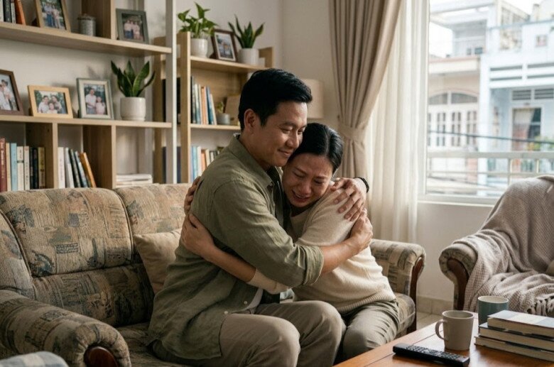 Nghe anh giải thích, tôi nhẹ nhõm, nhưng lại có thêm một nỗi lo khác