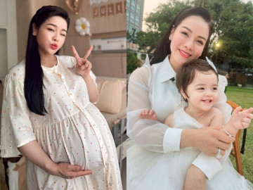Nhật Kim Anh 40 tuổi làm IVF sinh con gái lai Tây, sau sinh giảm 20kg khoe dáng nuột, nuôi con trong biệt thự 20 tỷ