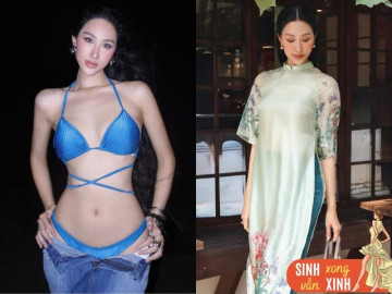 Bà bầu - Mới sinh con chưa lâu, tiểu thư Hà Nội đã khoe dáng với bikini, hé lộ số đo 3 vòng vạn người mê