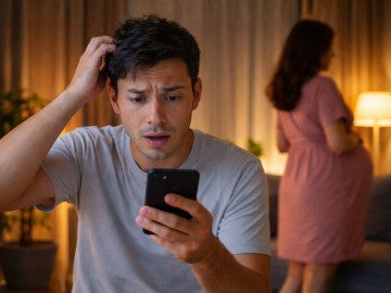 Bà bầu - Đang ăn mừng vì vợ 2 mang bầu, tôi định đăng lên mạng khoe thì dẹp ngay ý định khi nhận tin nhắn từ vợ cũ