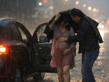 Ngày mưa đưa cô gái mang bầu bị bỏ rơi về nhà, giờ tôi có được “cả trâu lẫn nghé”