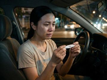 Phát hiện que thử thai “hai vạch” trên xe chồng, mở camera hành trình, tôi ngỡ ngàng trước danh tính cô gái đi cùng